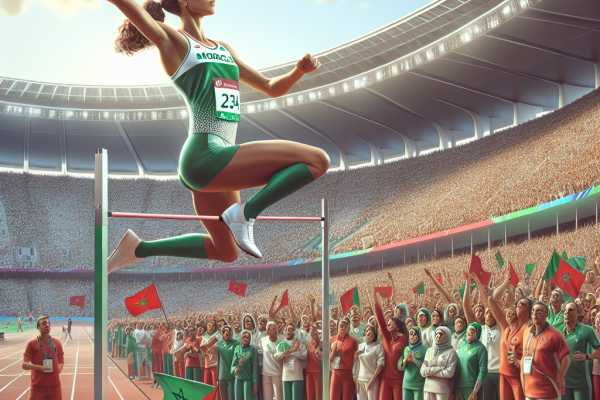 Première sauteuse marocaine aux JO Paris 2024