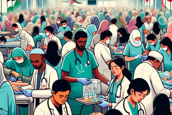 Hôpital indonésien débordé à Gaza