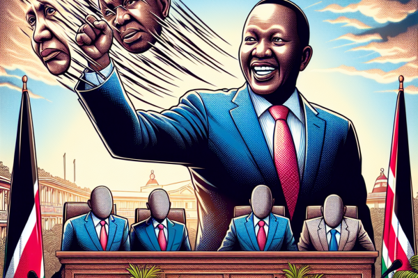 Ruto limoge ministres au Kenya.