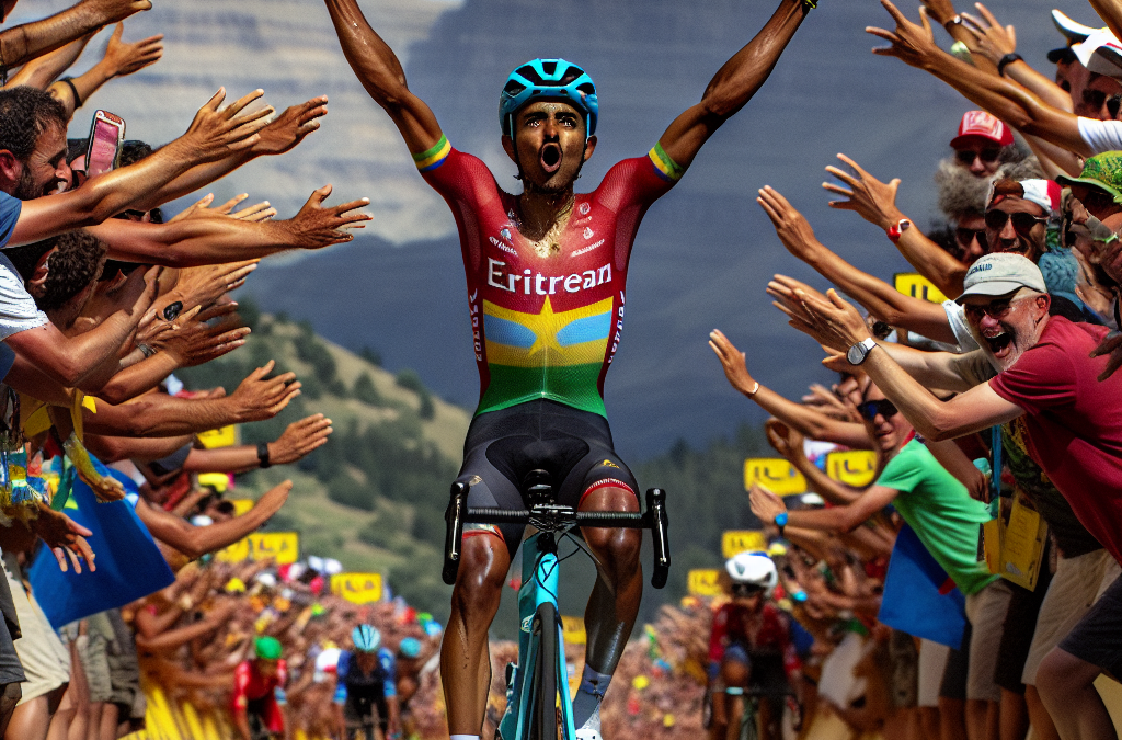 Biniam Girmay réalise un triplé historique au Tour de France