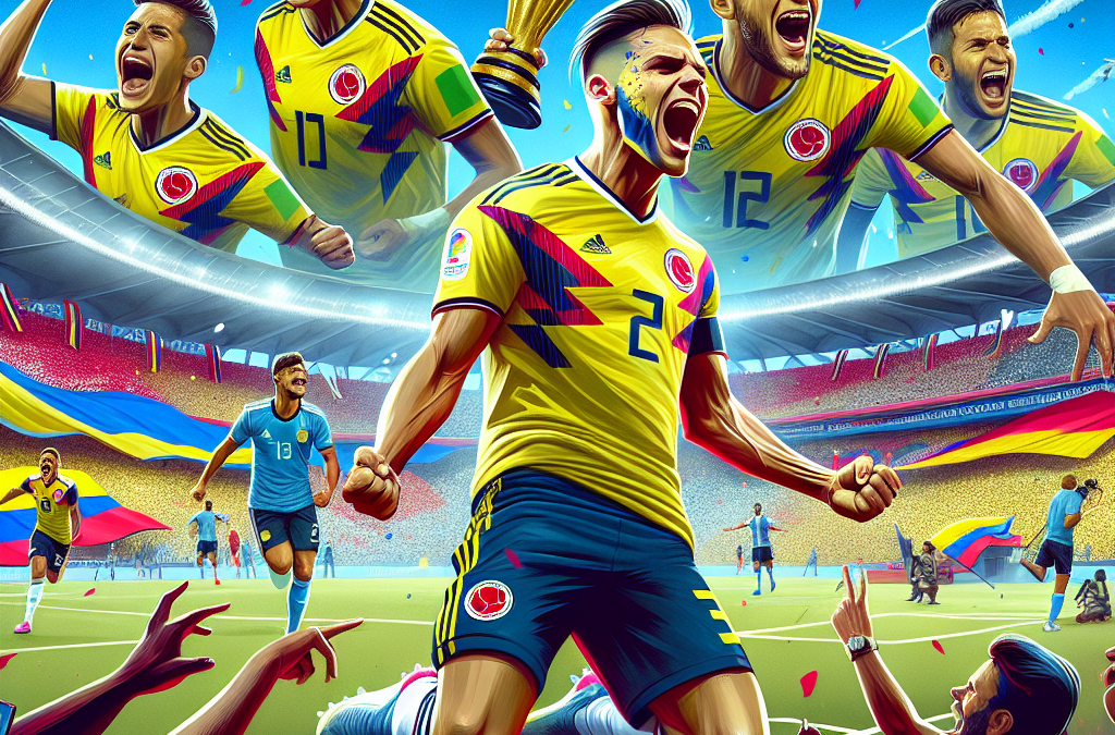 Colombie en finale de la Copa América contre l&rsquo;Argentine.