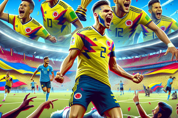 Colombie en finale de la Copa América contre l&rsquo;Argentine.
