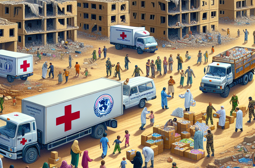 Aide humanitaire de l&rsquo;OMS dans le sud de Gaza