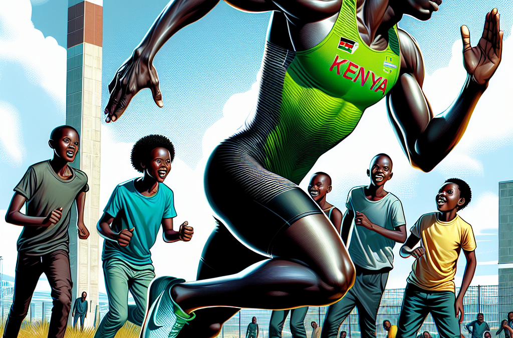 Miramas se met aux couleurs du Kenya pour les Jeux olympiques 2024