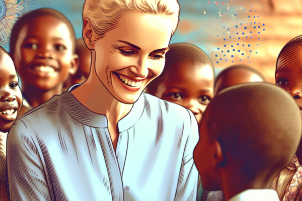 Charlize Theron collecte 1 M$ pour la jeunesse sud-africaine