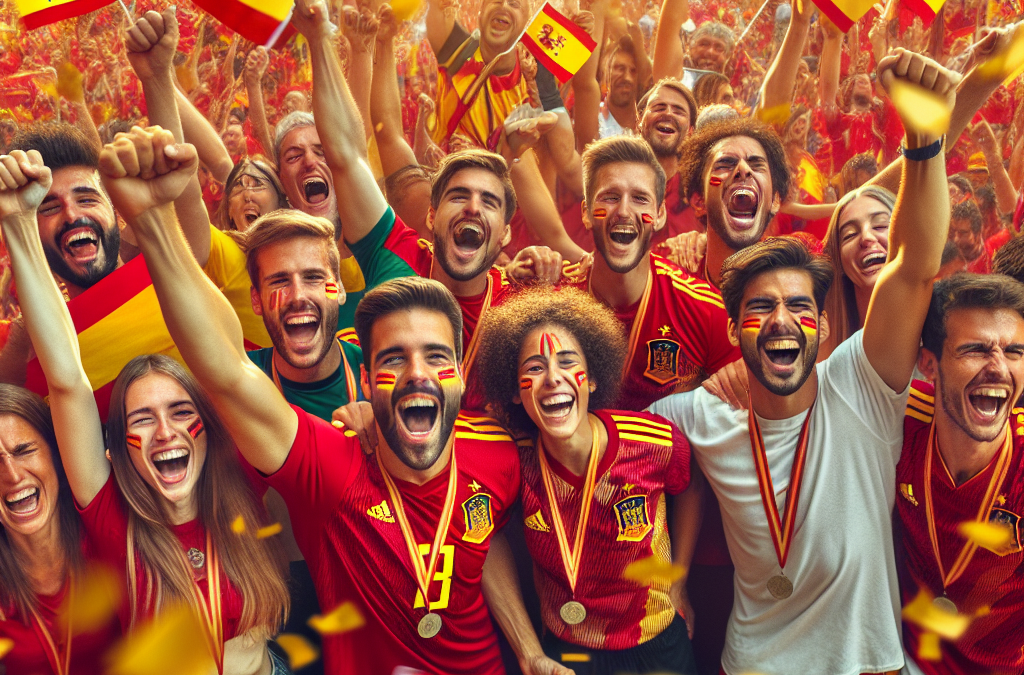 L&rsquo;Espagne célèbre ses champions de l&rsquo;Euro 2024