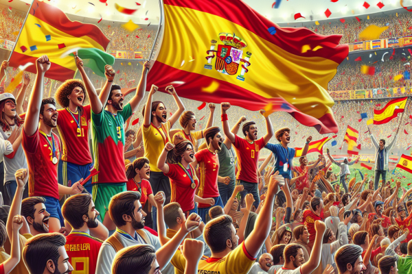 Espagne célèbre champions Euro 2024