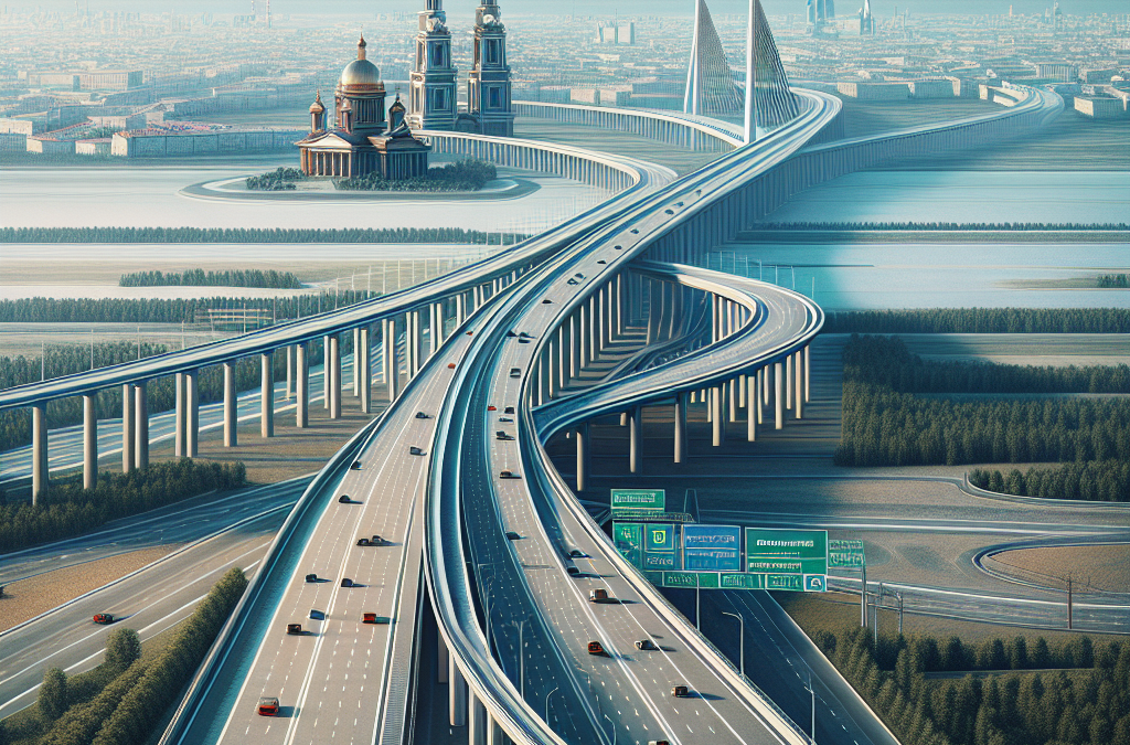 Inauguration autoroute Moscou – Saint-Pétersbourg par Poutine