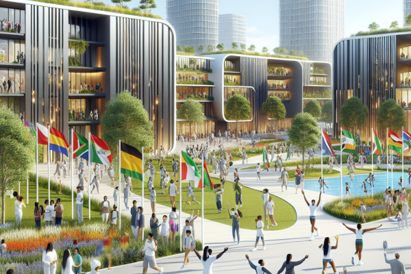 Découvrez le Village Olympique des JO Paris 2024