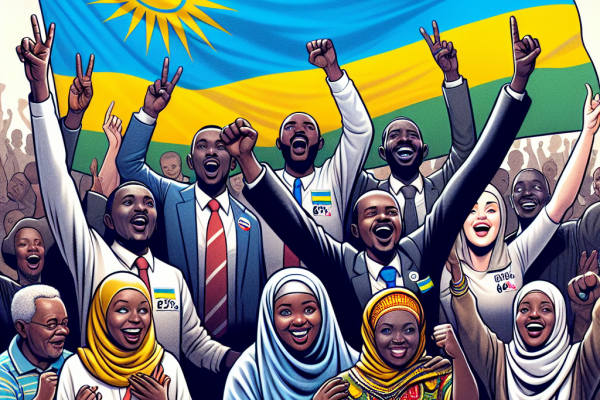 FPR remporte plus de 62% des suffrages au Rwanda