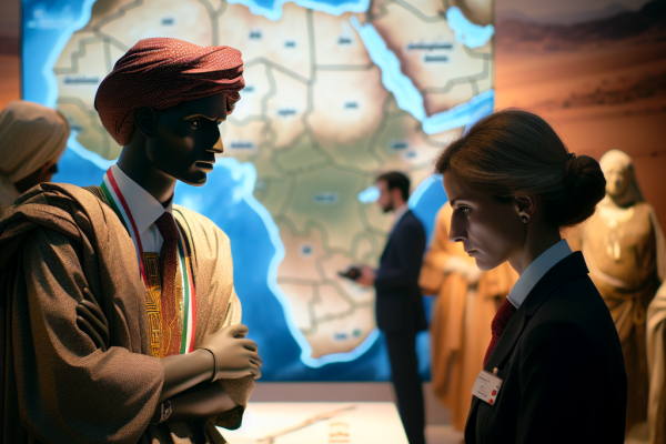 Leaders Libye : Mahamat Deby et Giorgia Meloni au Forum migrations