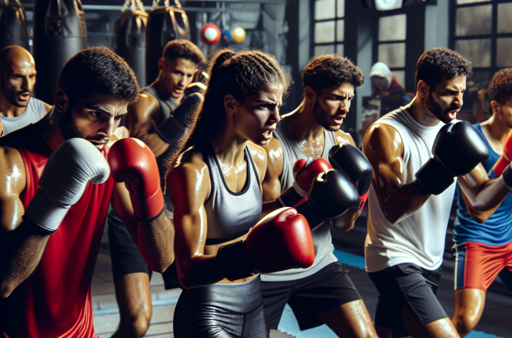 Boxeurs égyptiens prêts pour JO Paris 2024