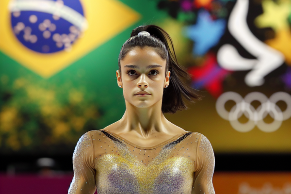 Rebeca Andrade, espoir du Brésil pour Paris 2024