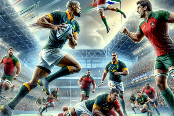 Afrique du Sud affronte Portugal avant Rugby Championship.