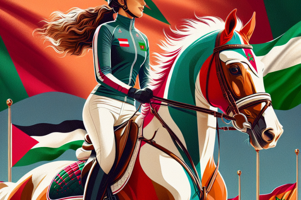 Noor Slaoui : 1re cavalière marocaine aux JO 2024