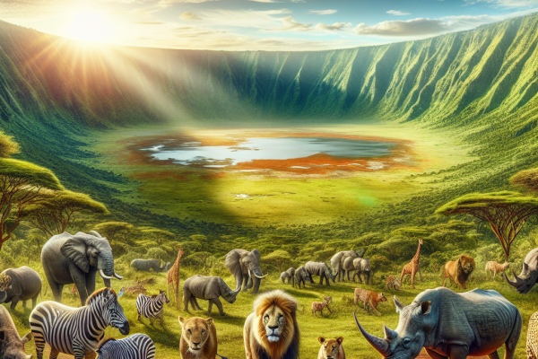 À la découverte du cratère du Ngorongoro, Tanzanie