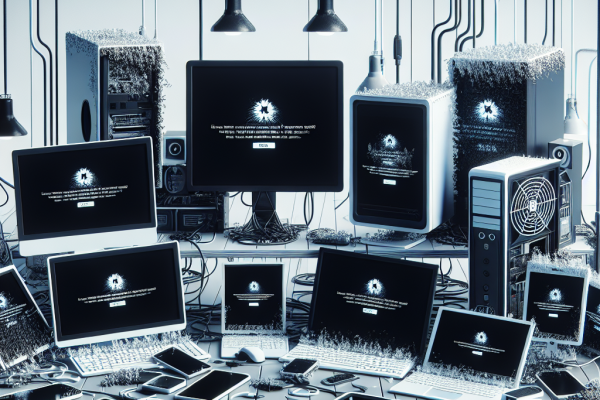 Panne informatique touche 8.