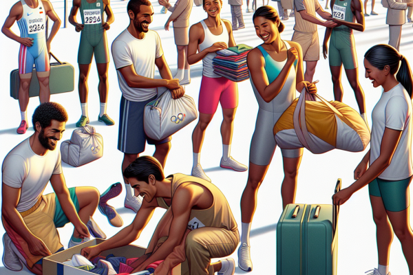 L&rsquo;équipe des réfugiés s&rsquo;installe au village olympique pour les JO Paris 2024