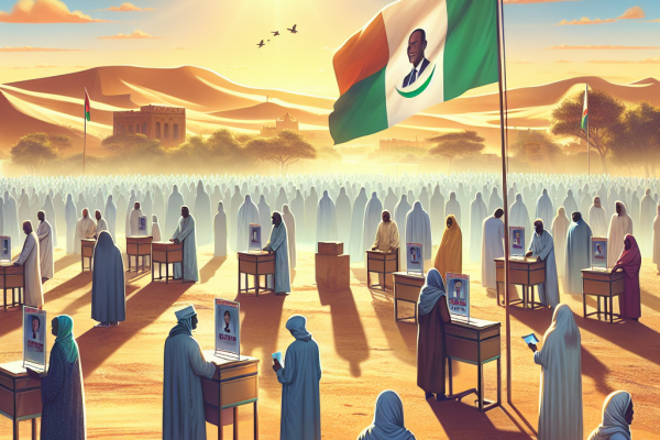 Président Ghazouani en passe d&rsquo;être réélu en Mauritanie