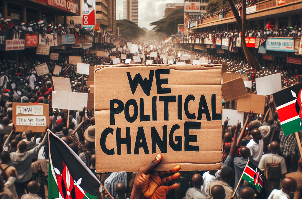 Manifestants à Nairobi réclament le départ de Ruto