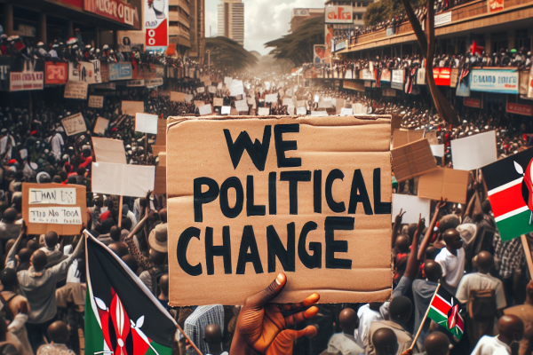 Manifestants à Nairobi réclament le départ de Ruto