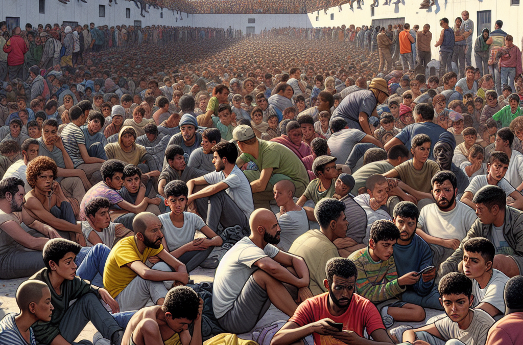 Afflux massif de mineurs migrants aux Canaries