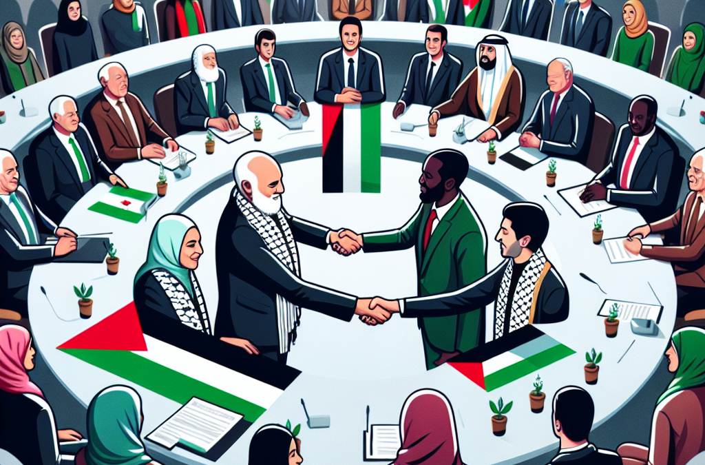 Accord d&rsquo;unité nationale entre le Hamas et le Fatah en Palestine