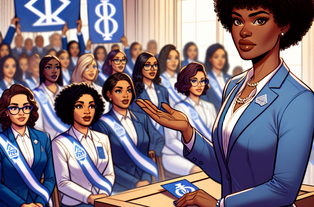 Kamala Harris sollicite Zeta Phi Beta, réseau de femmes noires