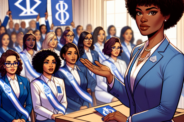Kamala Harris sollicite Zeta Phi Beta, réseau de femmes noires