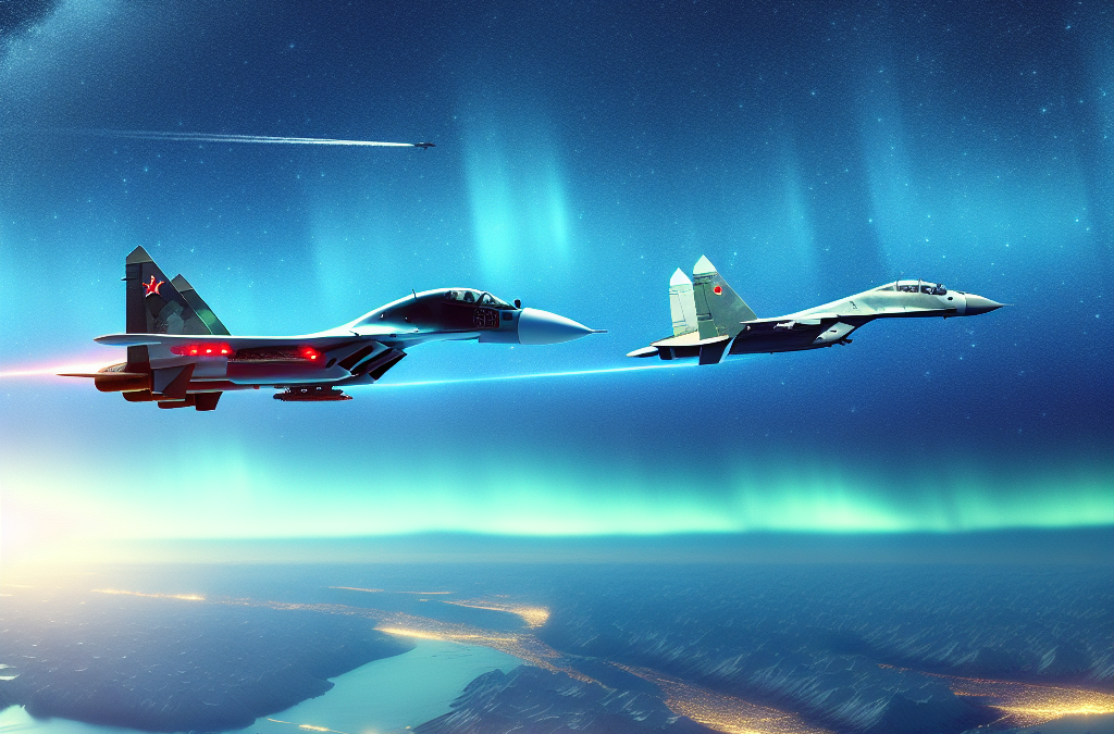 Patrouille aérienne Russie-Chine près Alaska
