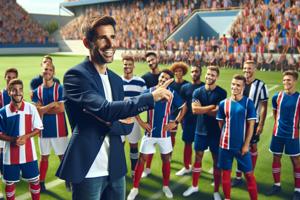Le Barça présente son nouvel entraîneur