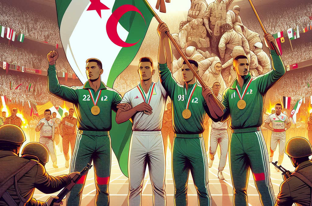Hommage : Délégation algérienne aux JO Paris 2024 👏