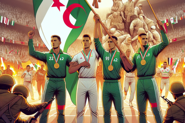 Hommage : Délégation algérienne aux JO Paris 2024 👏