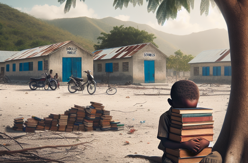 Déficit de 23M$ pour l&rsquo;éducation en Haïti.