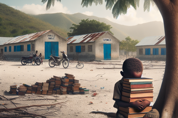 Déficit de 23M$ pour l&rsquo;éducation en Haïti.