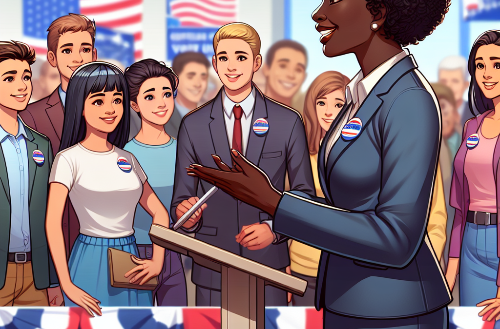 Kamala Harris cible jeunes électeurs aux États-Unis