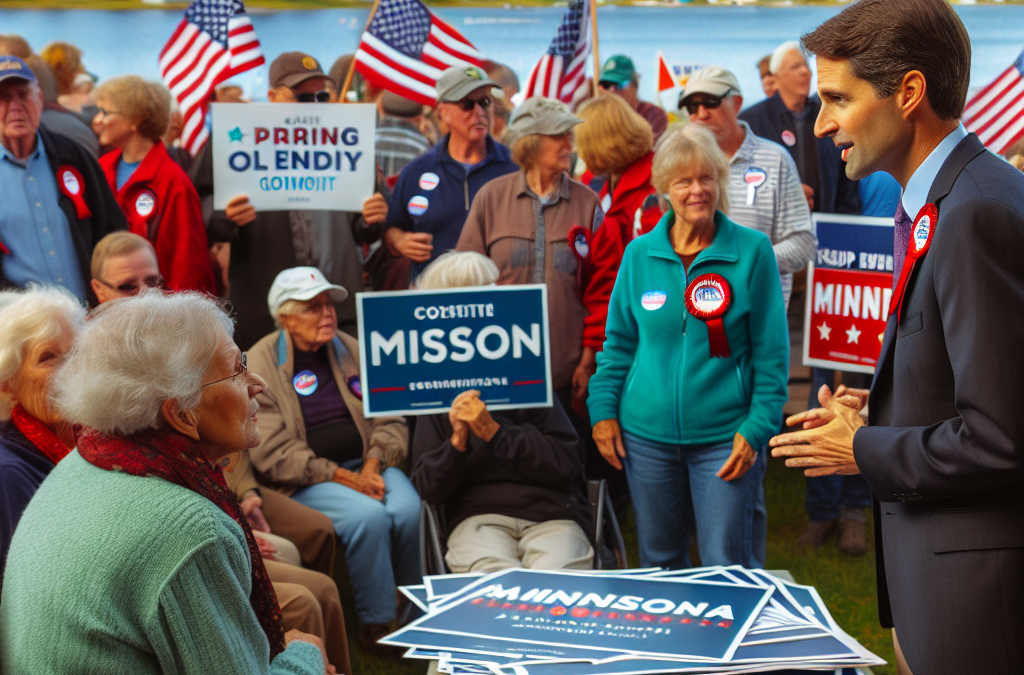 JD Vance et Donald Trump en campagne au Minnesota