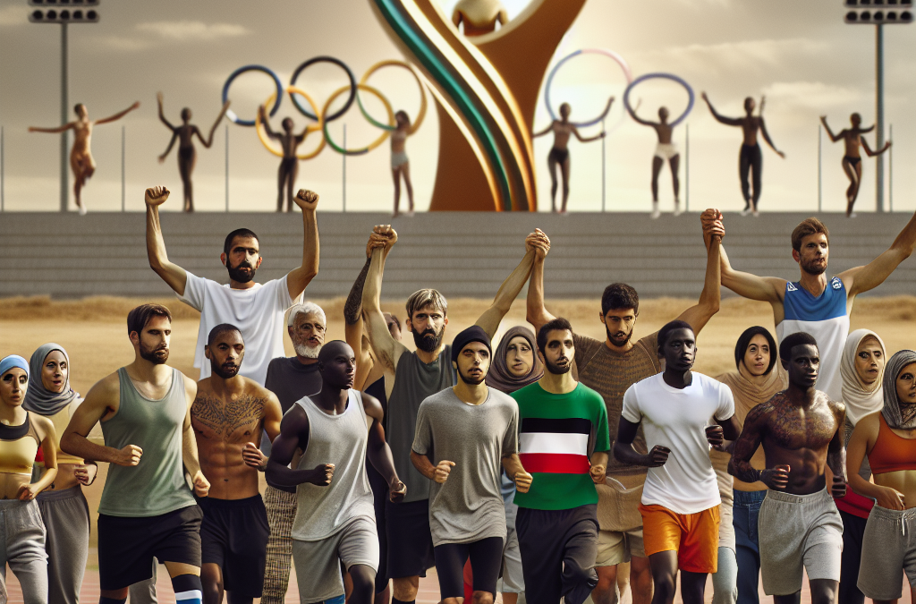 L&rsquo;équipe des réfugiés, espoir aux JO 2024