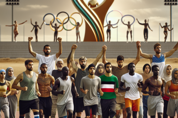 L&rsquo;équipe des réfugiés, espoir aux JO 2024