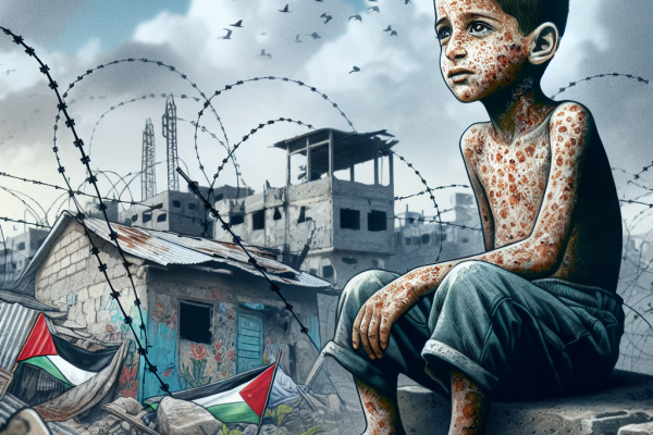 Maladies cutanées préoccupantes à Gaza