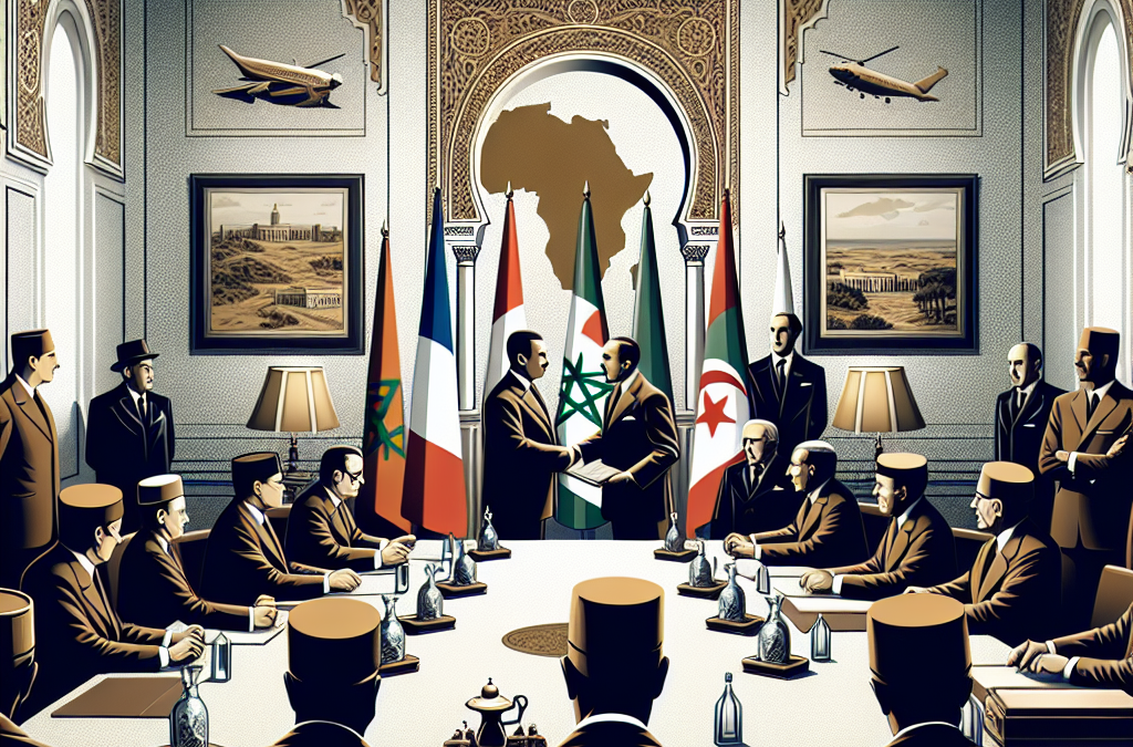 Crise diplomatique entre l&rsquo;Algérie et la France.
