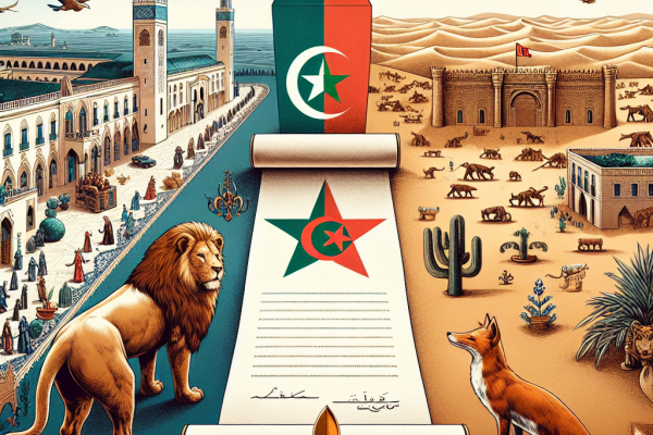 nsions France-Maroc-Algérie sur le Sahara.