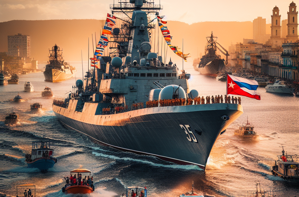 Cuba accueille des navires de guerre russes pour la deuxième fois cet été