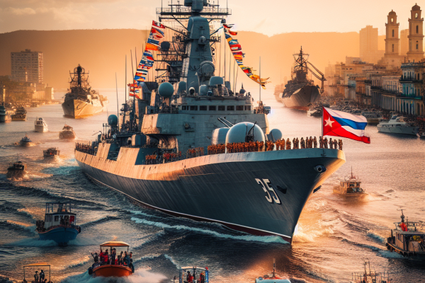 Cuba accueille des navires de guerre russes pour la deuxième fois cet été