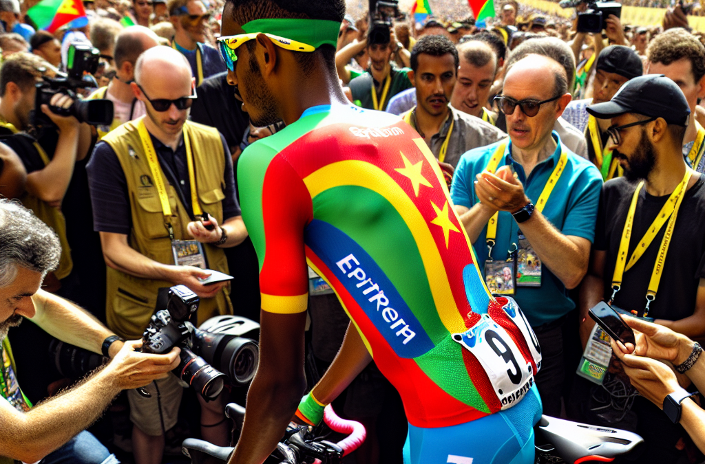 Début historique pour Biniam Girmay au Tour de France 2024
