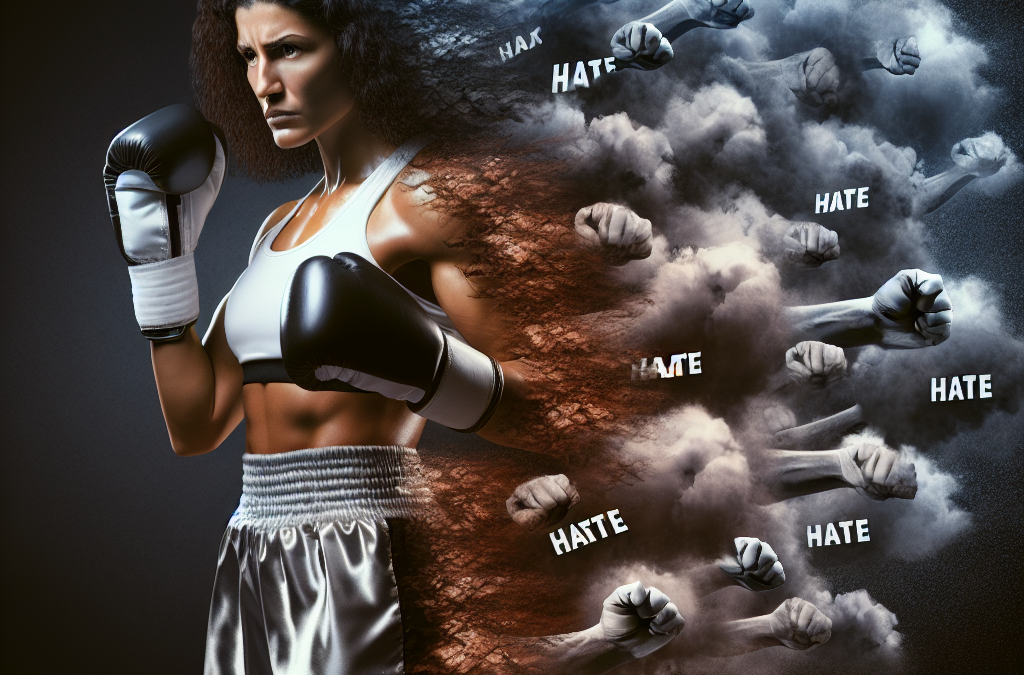 Boxeuse Imane Khelif dénonce haine aux JO Paris 2024
