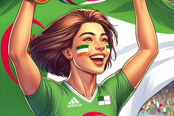 Kaylia Nemour remporte l&rsquo;or pour l&rsquo;Algérie aux JO 2024