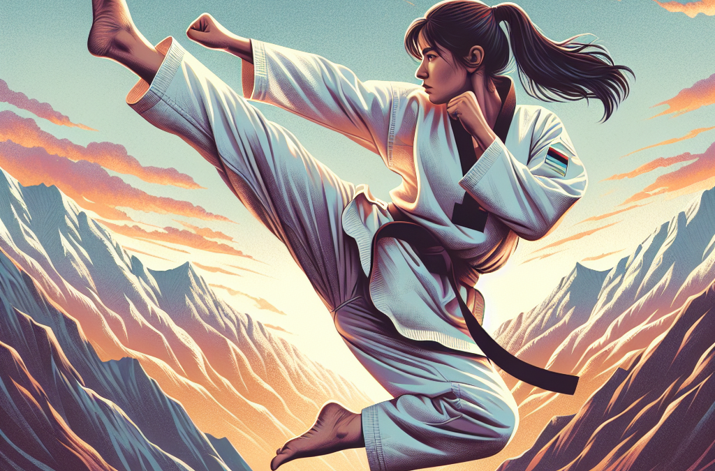 Zakia Khudadadi, pionnière du taekwondo en Afghanistan
