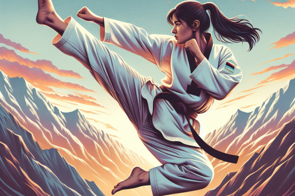 Zakia Khudadadi, pionnière du taekwondo en Afghanistan
