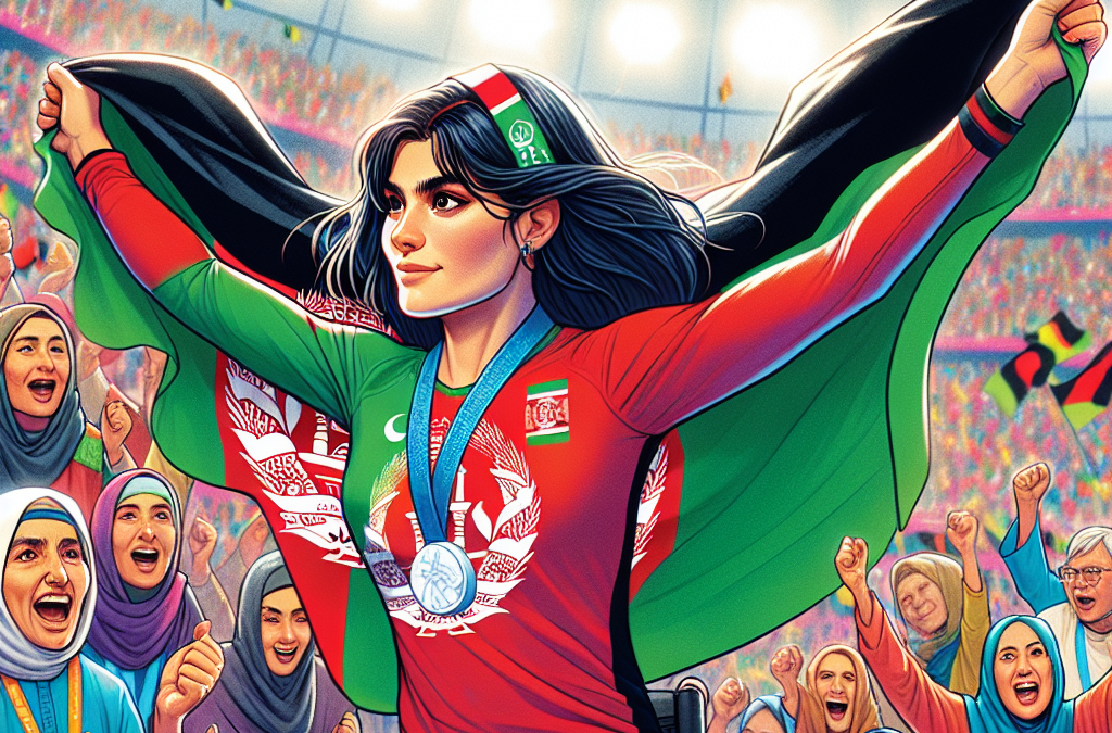 Zakia Khudadadi, première athlète paralympique afghane en 2024